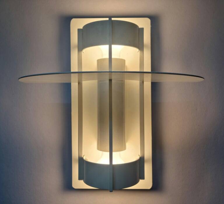 Set of Two Midcentury Louis Poulsen Saturn Sconces, Joachim Lepper, Denmark