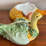 Large goose terrine cabbage shape