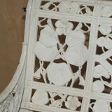 Victorian garden bench 1870 Capucine pattern Coalbrookdale