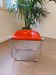 Vintage red Pluff stool – Anonima Castelli