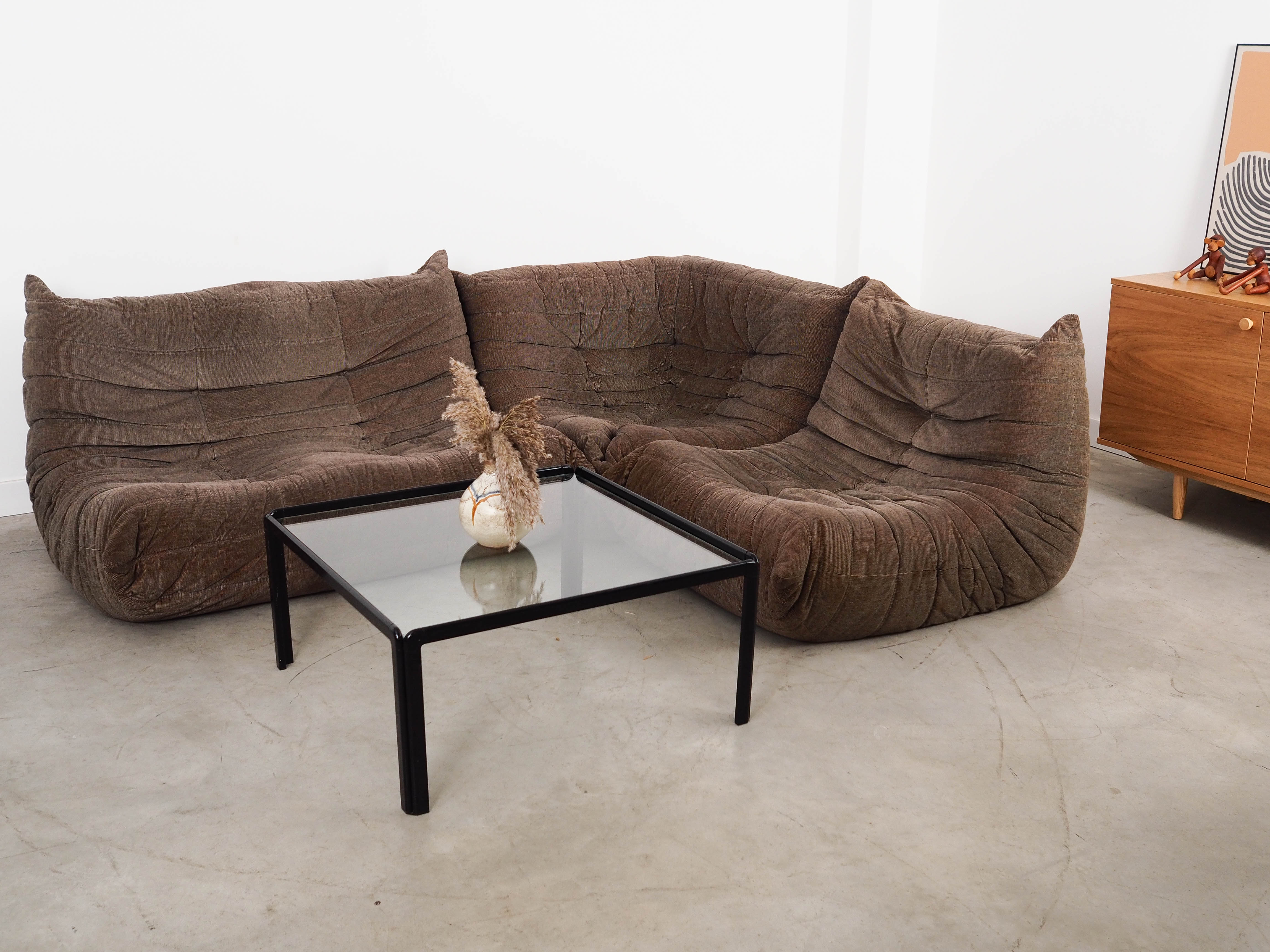 Canapé Togo 2 places par Michel Ducaroy pour Ligne Roset, France années 1970