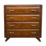 Commode vintage brune