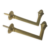Brass tieback