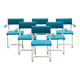 6 cantilever chairs from the 80s