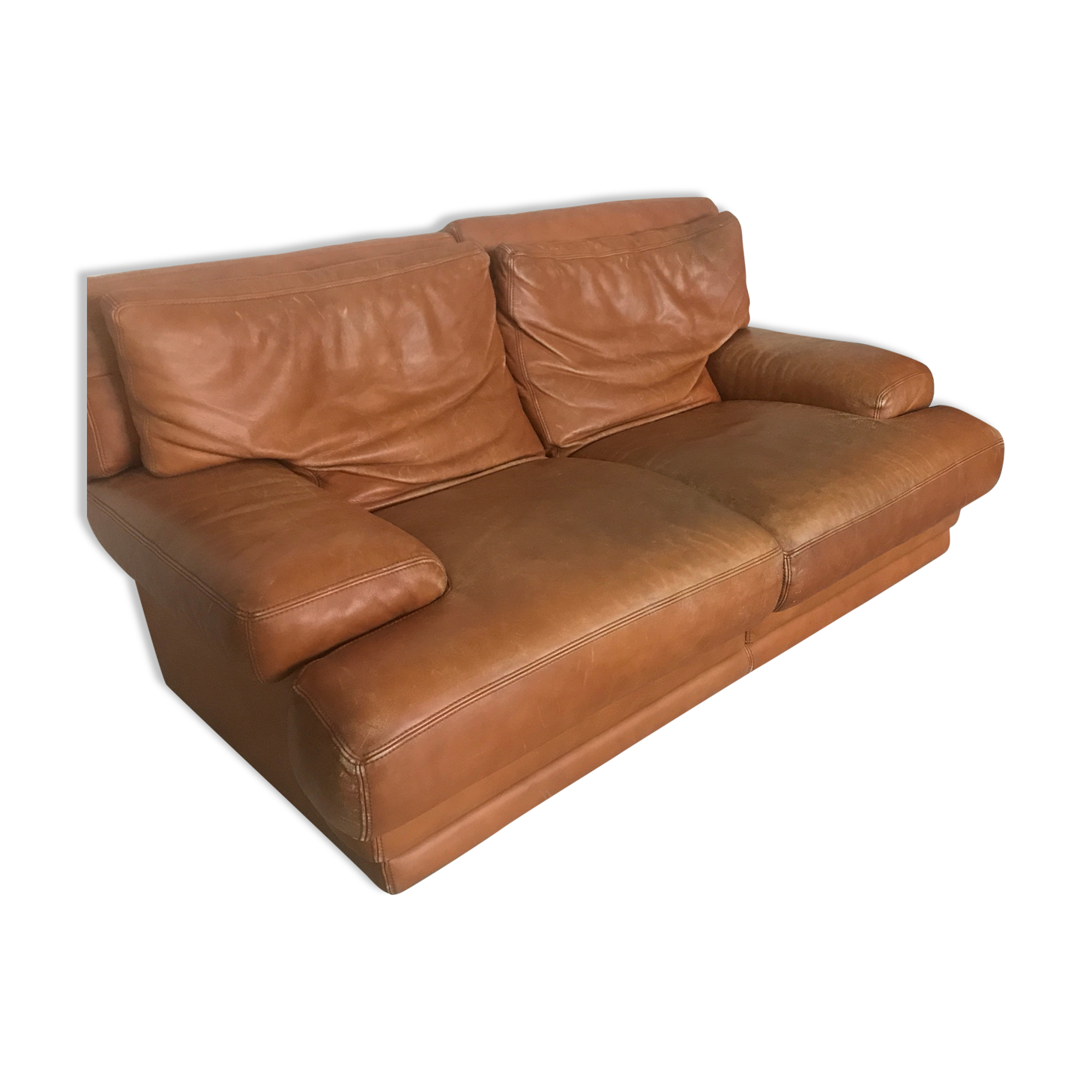 Roche-Bobois leather sofa