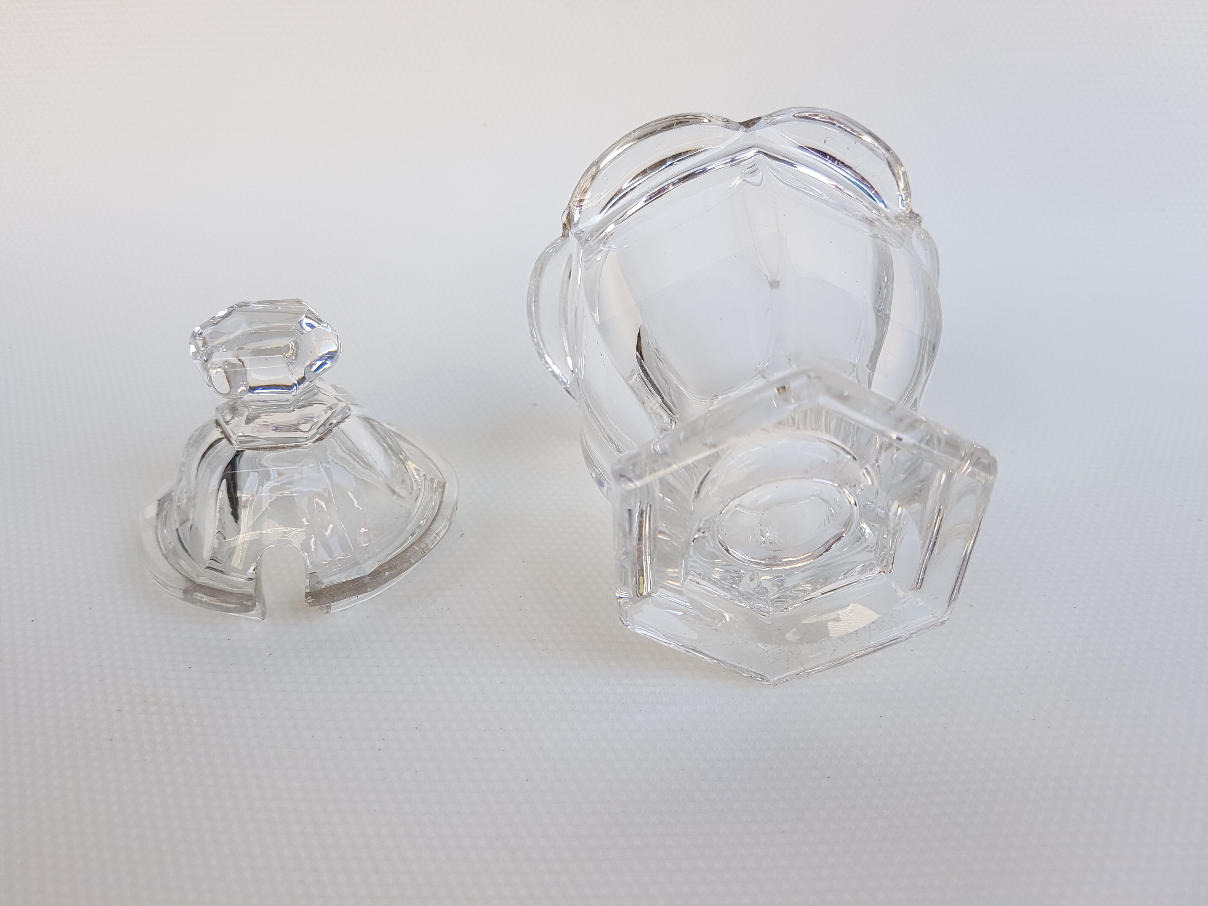 Baccarat crystal candy box, harcourt model