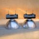 Pair of industrial hanging by Mazda