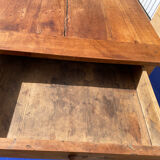 Rectangular farmhouse table in millwood early 20th century