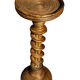 Twisted Rattan Column from the 60s Italy