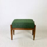 Edmund Homa stool green boucle seat