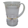Pitcher in frosted glass and gilding 1 liter