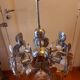 Lustre vintage 70, Oscar Torlasco , 9 feux