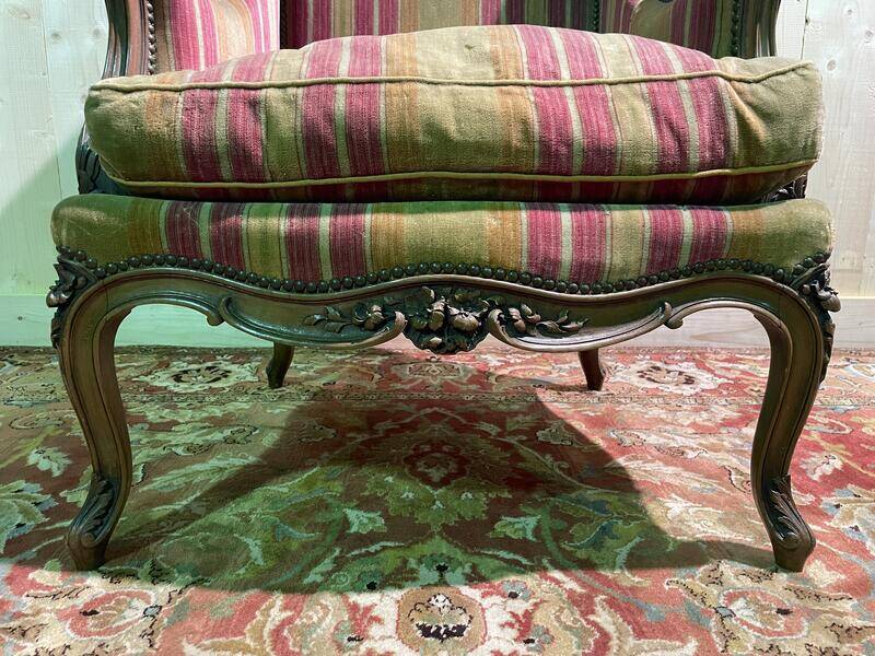 Armchair - Louis XV style wing chair