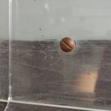 Vintage Roche Bobois plexiglass magazine door