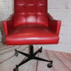 Office chair with wheels vintage skai design 1950