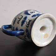 Blue and white porcelain teapot Cadogan, Guangxu period, 19th century.