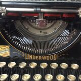 Old Underwood typewriter