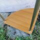 1960s corner shelves with 3 formica shelves