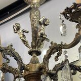 5-light crystal chandelier