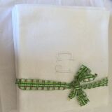 Lot of GJ monogram towels