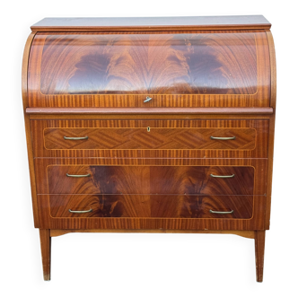 Bureau à cylindre en teck par Egan Ostergaard