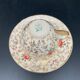Villeroy & Boch porcelain tea set roses and gilding