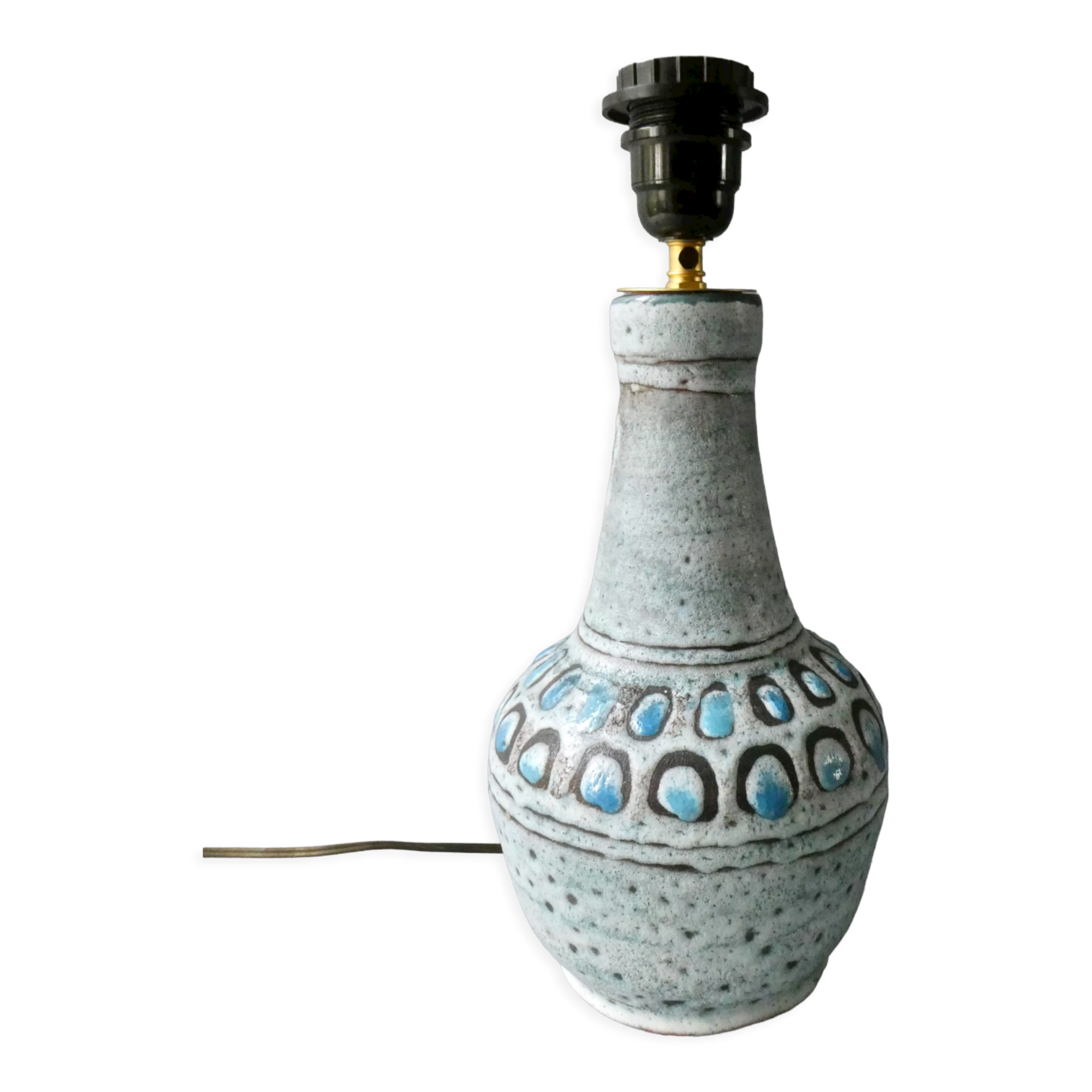 cramic lamp Danuta Le Henaff Larmor Beach, 70s