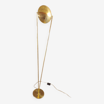 Victory brass floor lamp from the 80's, design studio Artof for Lumen