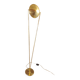 Victory brass floor lamp from the 80's, design studio Artof for Lumen