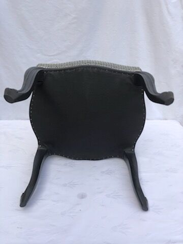 Old stool, piano bench, Louis XV style