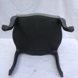 Tabouret ancien, banquette de piano style louis XV