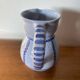 Antique blue glazed terracotta pitcher gaubert vintage kitchen