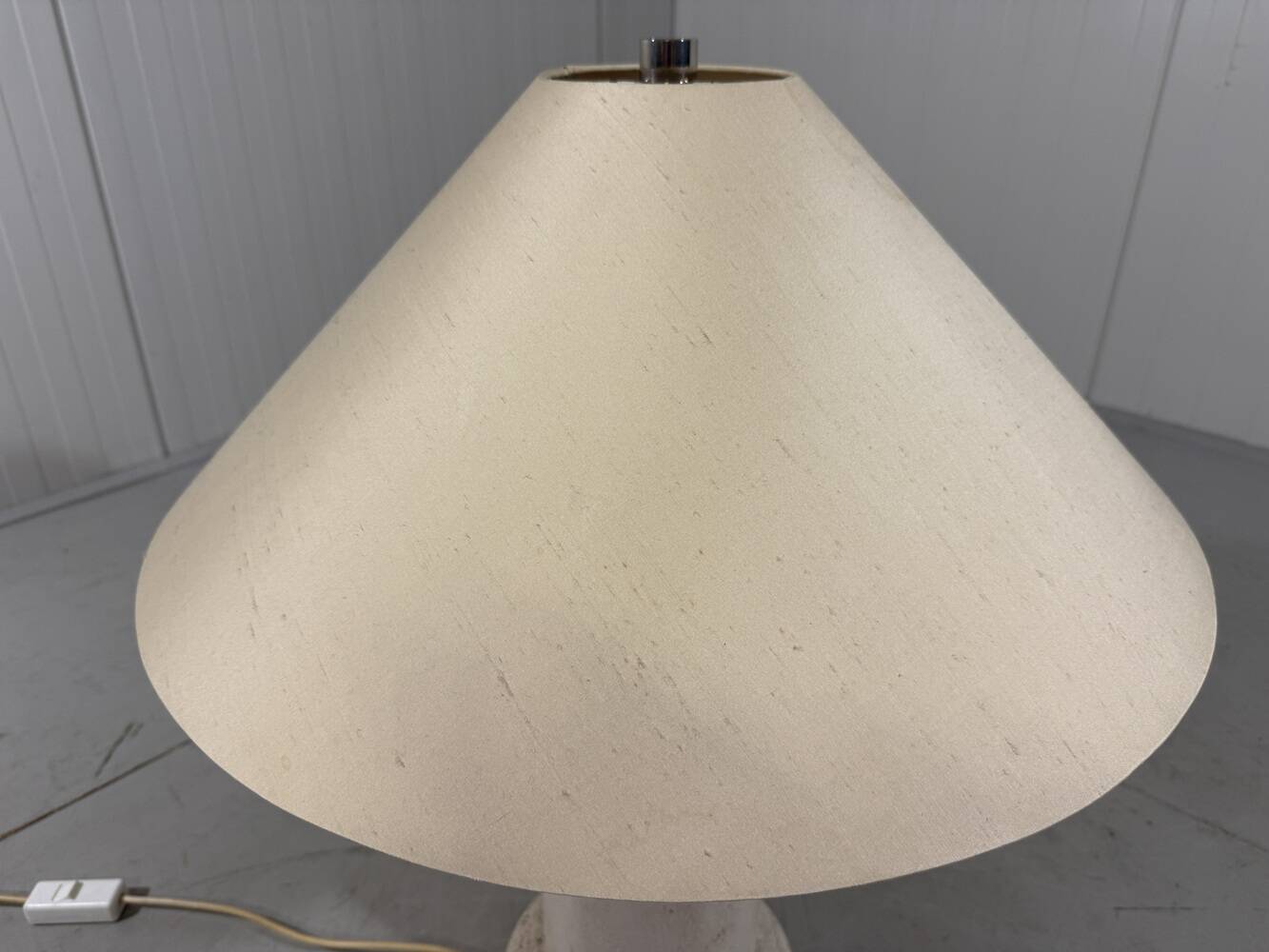 Large Italian travertine table lamp 1960’s