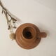 Bougeoir coupelle en grès