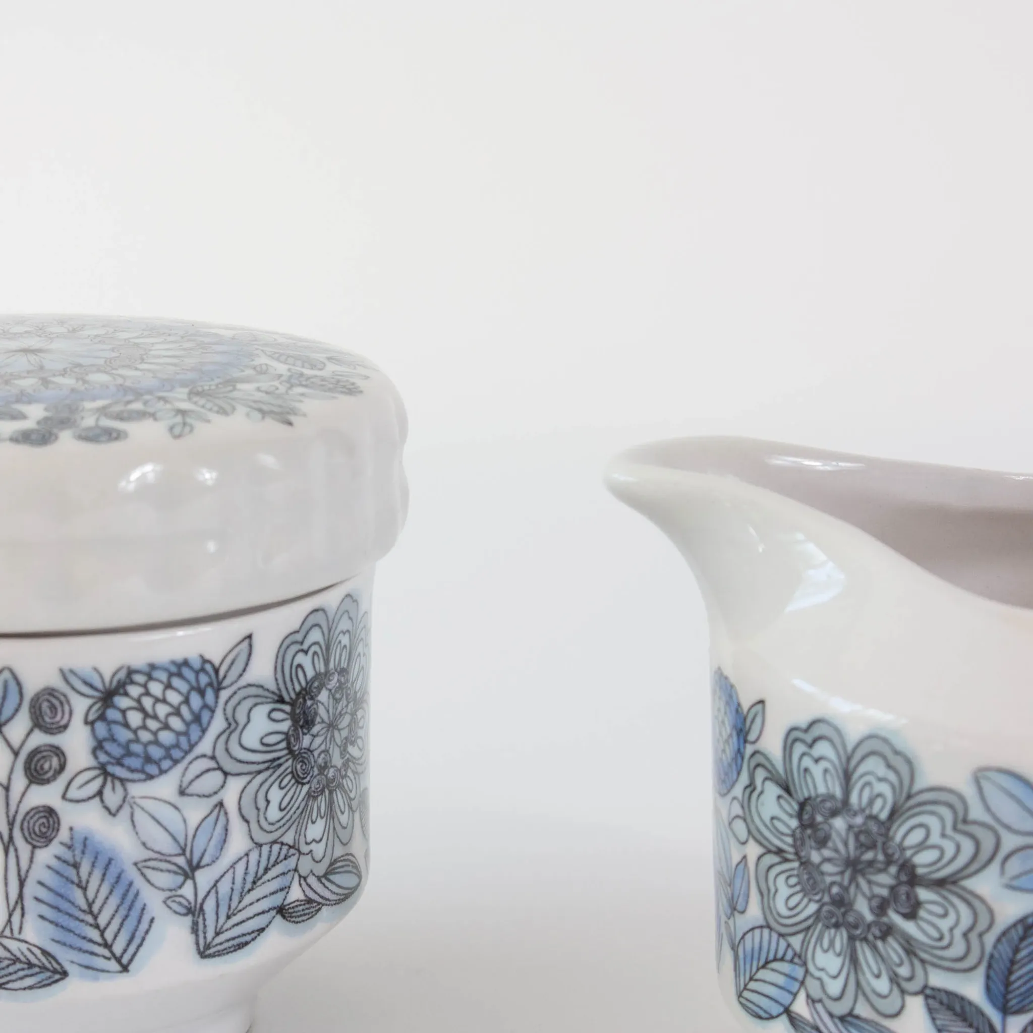 Vintage 1970s Raul da Bernarda Tea Set from Alcobaça, Portugal
