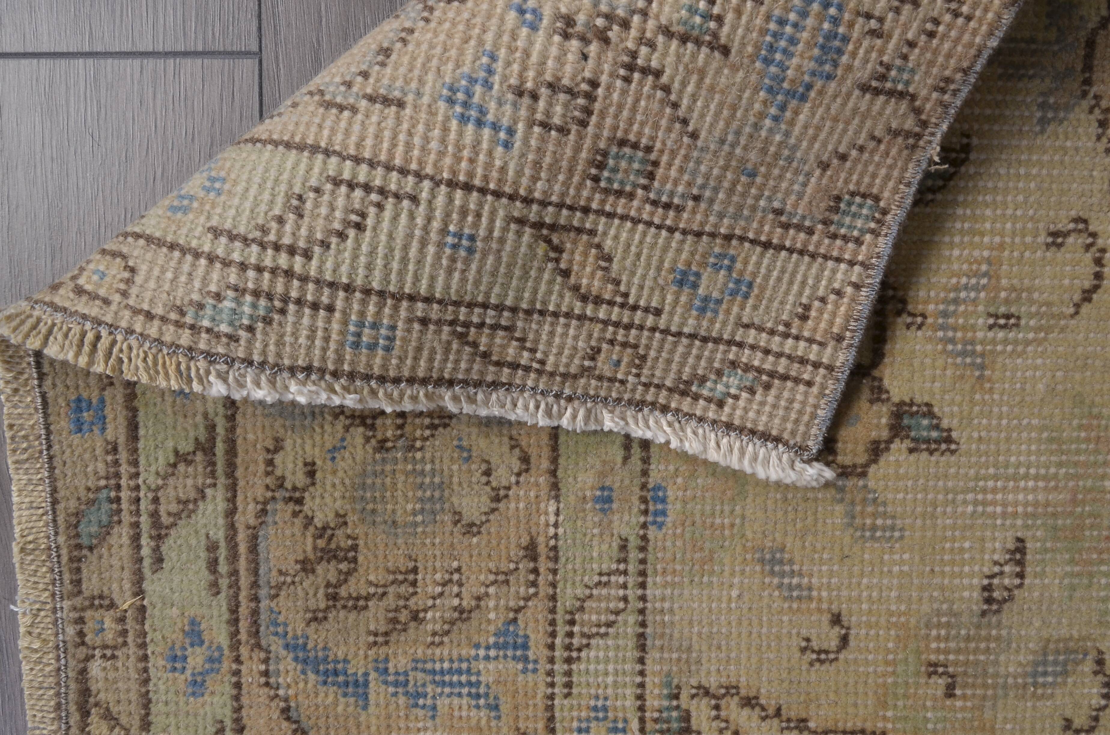 Decorative Bige Hallway Runner Rug sku 1910