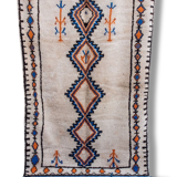 Tapis laine fait main authentique Azilal, 200x130
