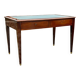 Flat desk in solid mahogany from the 19th century.