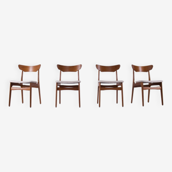 Danish buckle chairs.