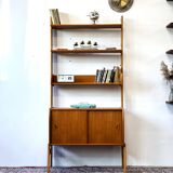 Modular free standing shelves, norway 1960s/1970s, vintage