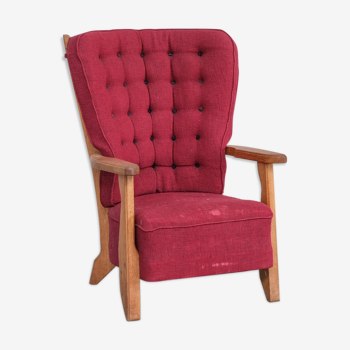 Fauteuil en chêne Guillerme et Chambron