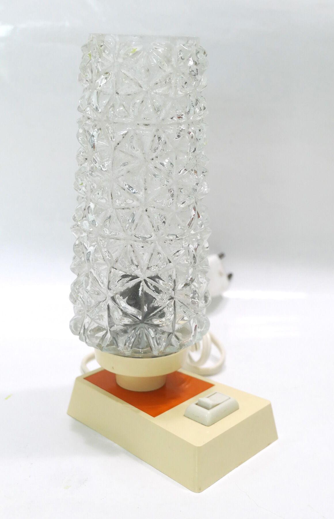 Trio of vintage bedside lamps 1960s-70s