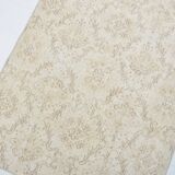Beige Geometric Oushak Turkish Rug sku 3123