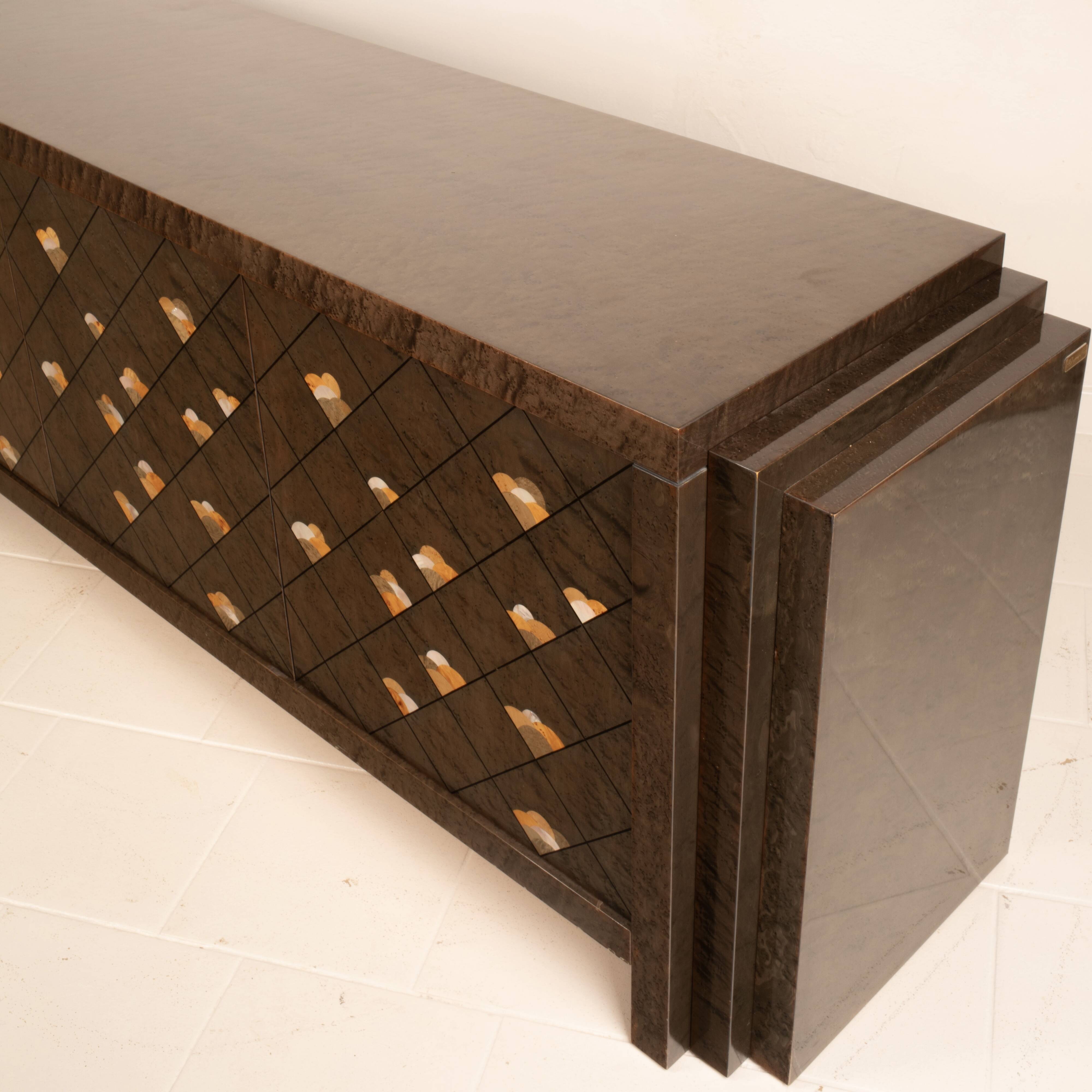 Chiaro di Luna Sideboard by Luciano Frigerio for Frigerio di Desio