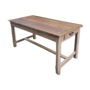 table de ferme en chêne
