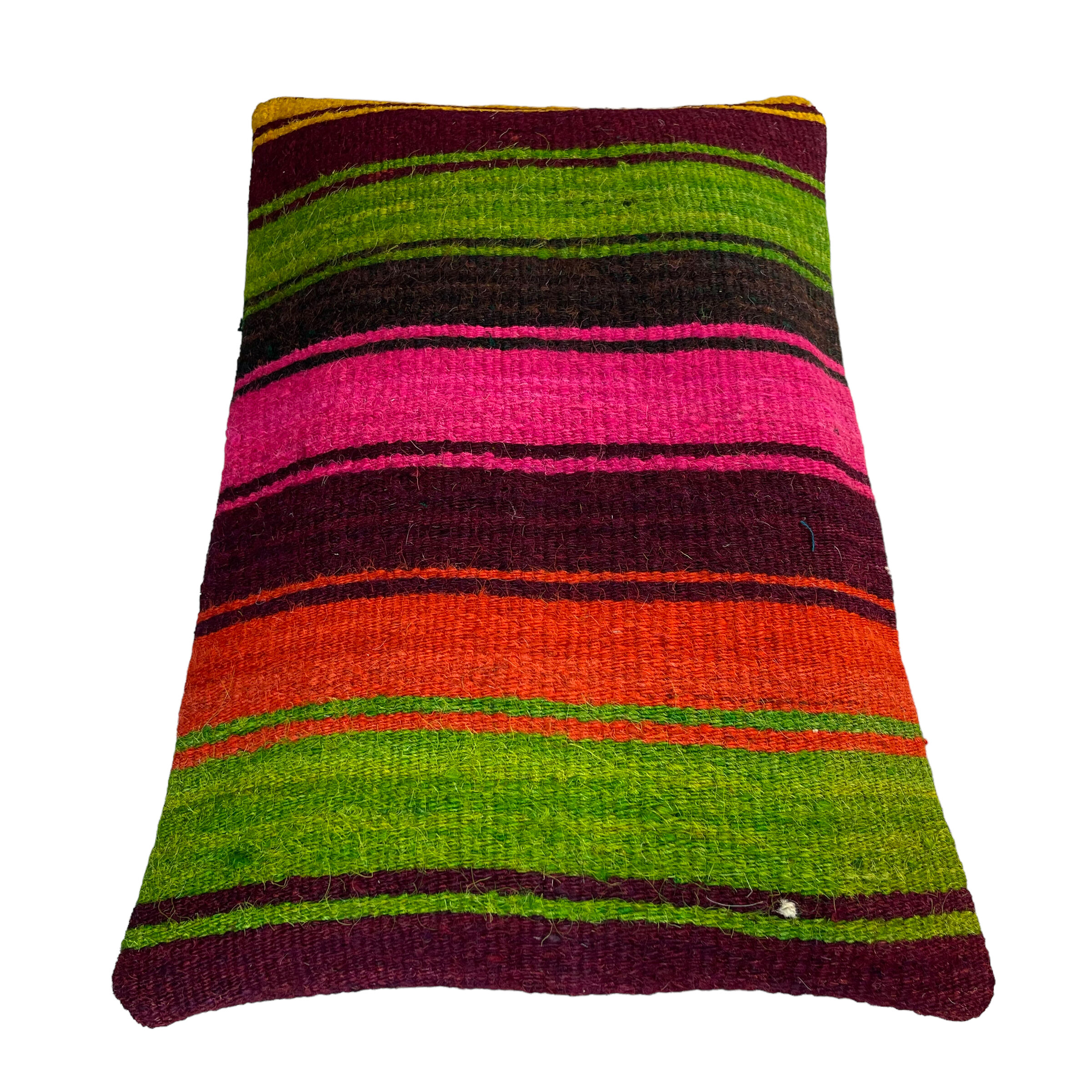 Housse de coussin vintage turque faite à la main, 30 x 50 cm