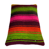 Housse de coussin vintage turque faite à la main, 30 x 50 cm