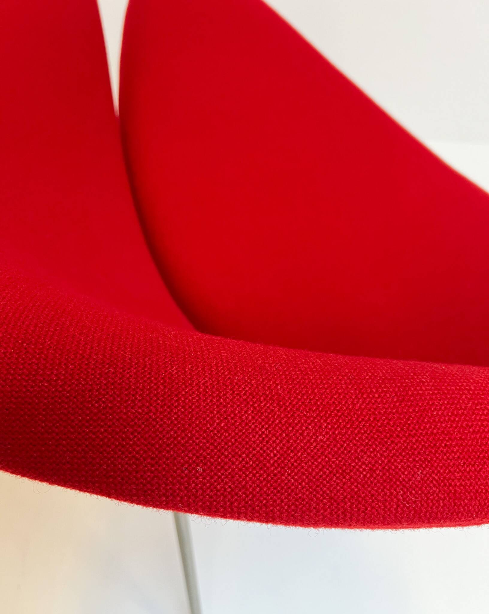 Reupholstered Orange Slice armchair by Pierre Paulin for Artifort, 1960s