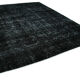 Handmade Persian Overdyed 285 cm x 369 cm Black Wool Carpet
