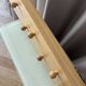 Vintage Solid Wood Wall-Mounted Coat Rack – 7 Pegs